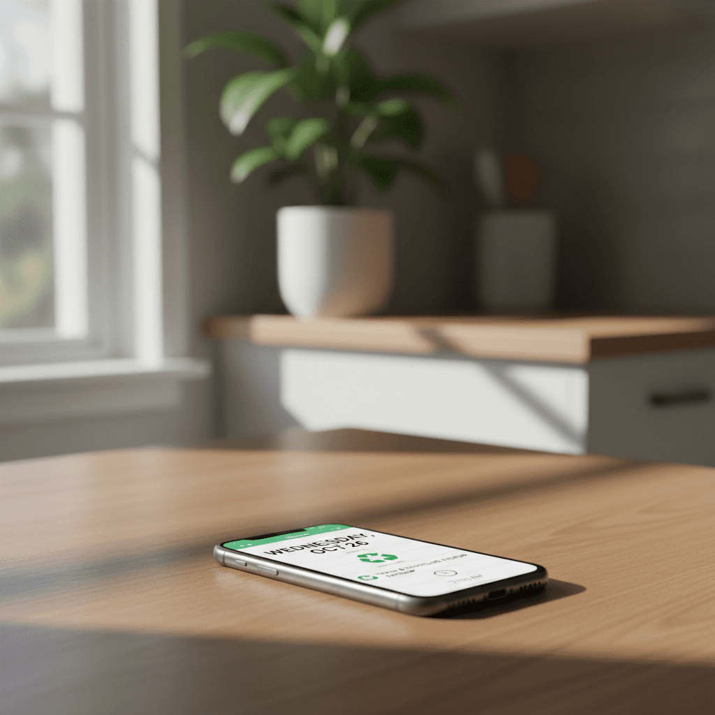 Simple sign-up process for garbage collection